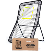 Victorem Lacrosse Rebounder For Backyard - 4X6 Inches Lacrosse Bounce Back Net, Volleyball, Pitch Back Baseball, Ball Rebounder, Lacrosse Net, Bounce Back Net For Volleyball, Tennis, Softball