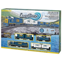 Bachmann Trains - Coastliner Ready To Run Electric Train Set - Ho Scale