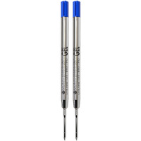 Monteverde Capless Gel Ballpoint Refill To Fit Parker Ballpoint Pens, Fine Point, Blue, 2 Per Pack (P422Bu)