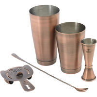 Barfly M37101Acp Basic Set, Antique Copper, 5-Piece