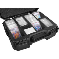 Case Club 84 Graded Card Slab Carrying Case Fits Psa Bgs Fgs & Sgc Graded Slabs - Sports & Trading Collector Storage Box Fits Pokemon Mtg Baseball- Travel Holder For Graded Slabs Sleeves & Loose Cards