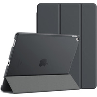 Jetech Case For Ipad Pro 12.9 Inch (1St And 2Nd Generation, 2015 And 2017 Model), Auto Wake/Sleep (Dark Grey)