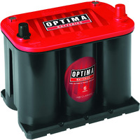 Optima Batteries High Performance 35 Redtop Sealed Agm Car, Truck And Suv Starting Battery, 720 Cca, Sae Terminal, Maintenance Free, Versitile Mounting