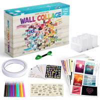 Hapinest Diy Wall Collage Kit For Teen Girls, Picture Arts And Crafts Kit Tween Girl Room Decor, Birthday Gifts Ages 10 11 12 13 14 16 Years Old And Up, Cool Stuff For Bedroom Dorm Aesthetic D  Cor