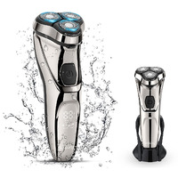 Weliry Electric Razor For Men Electric Shaver Mens For Shaving With Pop-Up Trimmer Electric Rotary Shavers For Men Wet & Dry Cordless Waterproof Usb Rechargeable
