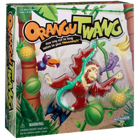 Orangutwang Kids Game - How Long Can He Hang Before He Goes Twaaang?!