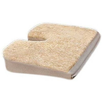 The Sheepskin Car Cush - Charcoal