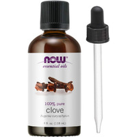Now Foods Essential Oil, Clove, 4 Fluid Ounce + 1 Glass Dropper