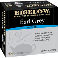 Bigelow Tea Earl Grey Black Tea, Caffeinated Tea, 100 Count Box (Pack Of 1)