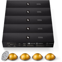 Nespresso Capsules Vertuo, Voltesso, Mild Roast Espresso, 50-Count Espresso Pods, Brews 1.35Oz.