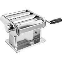 Marcato Made In Italy Ampia 150 Classic Manual Pasta Machine, Chrome Steel. Makes Lasagne, Fettuccine & Tagliolini