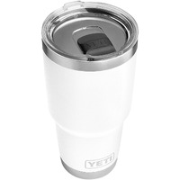 Yeti Rambler 30 Oz Stainless Steel Vacuum Insulated Tumbler W/Magslider Lid, White