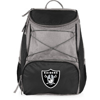 Picnic Time Black Las Vegas Raiders Ptx Backpack Cooler