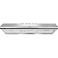 Cosmo Cos-5Mu36 Under Cabinet Range Hood Ductless Convertible Duct, Slim Kitchen Stove Vent With, 3 Speed Exhaust Fan, Reusable Filter And Led Lights In Stainless Steel (36 Inch)