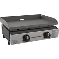 Blackstone 1666 22    Tabletop Griddle With Stainless Steel Faceplate, Powder Coated Steel, Black