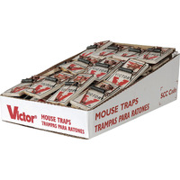 Victor Pest Metal Pedal Mouse Trap Bulk 72 Count [Set Of 72]