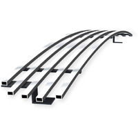 Aps Compatible With Ford F-150 2004-2005 Lower Bumper Stainless Steel Chrome Billet Grille Grill Insert F85351A