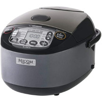 Zojirushi Nl-Gac10Bm 5.5 Cup Uncooked Umami Micom Rice Cooker And Warmer (Metallic Black)