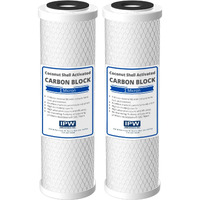 Ipw Industries Inc. | 2-Pack Whkf-Db2 And Db1 Carbon Block Filter Cartridges For Undersink Water Filter/Whole House Water Filter And Home Improvement
