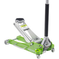 Arcan Tools 3 Ton (6,000 Lbs.) Hybrid Heavy Duty Aluminum And Steel Low Profile Floor Jack With Dual Pistons Reinforced Lifting Arm (A20001)