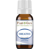 Plant Guru Breathe Synergy Blend 10 Ml - 100% Pure Therapeutic Grade Essential Oil