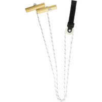 Balego Shoulder Pulley With Webbing Door Strap (Standard Wood Handle)