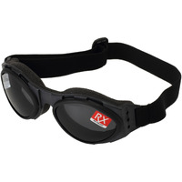 Bobster Ba001 Bugeye Goggles, Black Frame/Smoked Lens