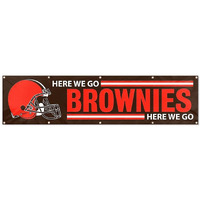Party Animal Nfl Cleveland Browns Giant 8 X 2 Banner