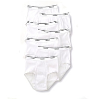 Fruit Of The Loom Men's 7-Pack Basic Brief, White, Medium