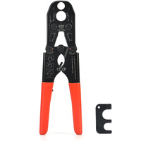 Icrimp 1/2 And 3/4-Inch Combo Pex Pipe Crimping Tool For Copper Ring With Gauge Meets Astm 1807 Standard-Manufactured By Iwiss