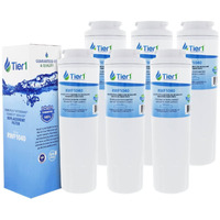 Tier1 Ukf8001 Refrigerator Water Filter 6-Pk | Replacement For Whirlpool Filter 4, Everydrop Edr4Rxd1, 4396395, Maytag Ukf8001, Fmm-2, Ukf8001Axx-750, 469006, Fridge Filter