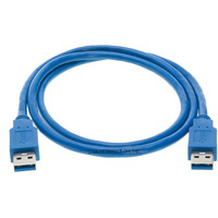 Cables Direct Online Usb 3.0 Cable 6Ft, Male To Male Type A To Type A Double Sided Cord For Data Transfer Compatible With Pc, Laptop, Hard Drive, Dvd Player, Tv, Hub, Monitor And More