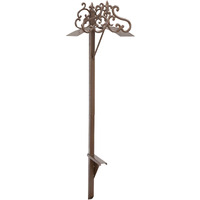 Liberty Garden 649-Kd Hyde Park Decorative Metal Garden Hose Stand, Holds 125-Feet Of 5/8-Inch Hose, 41-Inch Height - Bronze