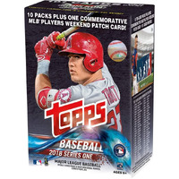 Topps 2018 Baseball Cards Series 1 Baseball Mass Value Box (Factory Sealed)