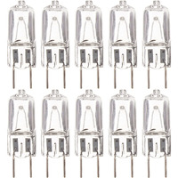 Anyray (10)-Pack Replacement Light Bulb 120V 50-Watt For Wb08X10051 Microwave Wb08X10057 50W