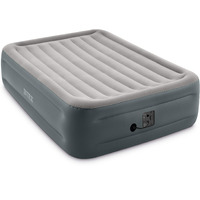 Intex Dura-Beam Series Essential Rest Airbed With Internal Electric Pump, Bed Height 18"", Queen (2020 Model)