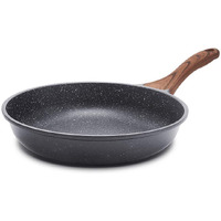 Sensarte Nonstick Frying Pan Skillet, Swiss Granite Coating Omelette Pan, Healthy Stone Cookware Chef's Pan, Pfoa Free (8/9.5/10/11/12.5 Inch) (9.5 Inch)