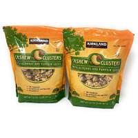Kirkland Signature Cashew Clusters, 2 Lbs (2 Pack)