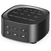 Sleepbox Sleep White Noise Sound Machines With 25 Soothing Sounds 36 Volume Levels 5 Timers Visible Sound Catalog Portable Size Memory Function For Home Office And Travel