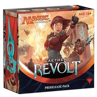 Magic The Gathering: Mtg Aether Revolt Aer Prerelease Pack (Pre-Pelease Promo + 6 Boosters + D20 Spindown Counter)