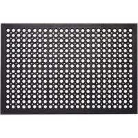 Envelor Anti Fatigue Rubber Floor Mat Non-Slip Restaurant Mat For Floors Bar Drainage Mat Doormat Utility Garage Home Slip Pool Entry 24 X 36 Inches