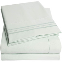 1500 Supreme Collection Extra Soft Rv Short Queen Sheets Set, Mint - Luxury Bed Sheets Set With Deep Pocket Wrinkle Free Hypoallergenic Bedding, Over 40 Colors, Rv Short Queen Size, Mint