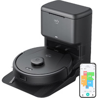 Eufy L60 Robot Vacuum With Self Empty Station, Hair Detangling Technology, Up To 60 Days Hands Free Cleaning, 5,000 Pa Suction, Remove Hair, Dust