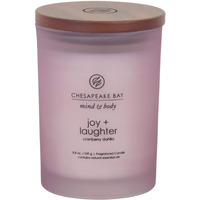 Chesapeake Bay Candle Scented Candle, Joy + Laughter (Cranberry Dahlia), Medium, Home D  Cor