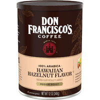 Don Francisco's Hawaiian Hazelnut Flavored Ground Coffee, 12 Oz Can
