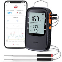 Govee Bluetooth Meat Thermometer, Wireless Meat Thermometer For Smoker Oven, Digital Grill Thermometer With 2 Probes, Timer Mode, Smart Lcd Backlight Bbq Thermometer For Cooking Turkey Fish Beef