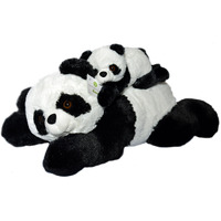 Mother & Baby Panda Plush Set | Super Soft Panda Stuffed Animal | Cute Plushies For Kids' Bedroom/Playroom | 18-In Stuffed Animals For Girls & Boys | Panda Bear Stuffed Animal Toys By Exceptional Home