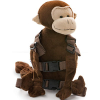 Berhapy 2 In 1 Orangutan Toddler Backpack Harness With Safety Leash For Childrens Walking