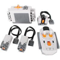 5-In-1 Motor Kit Compatible With Lego Technic, Motor Set With Powerful Motors, Advanced Control Functionality, Ultimate Compatibility