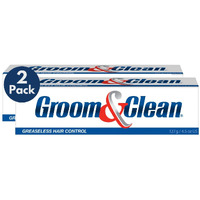 Groom & Clean Hair Styling Product - Men 's Grooming Cream - Hair Styling Cream For Men, Medium All Day Hold For All Hairstyles, Easy Wash Off, Greaseless Hair Control 4.5 Oz (Pack Of 2)